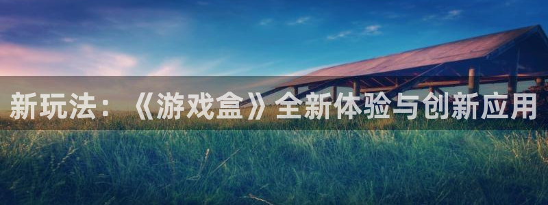 完美电竞平台库存不更新：新玩法：《游戏盒》全新体验与创新应用